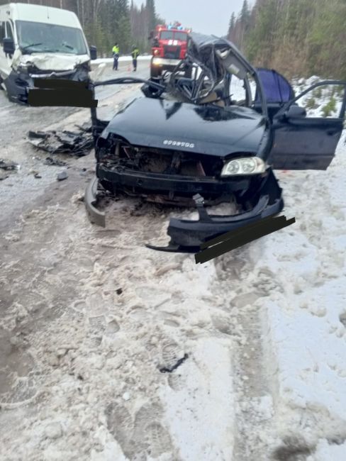 На дороге Сыктывкар - Ухта в ДТП погибли два человека